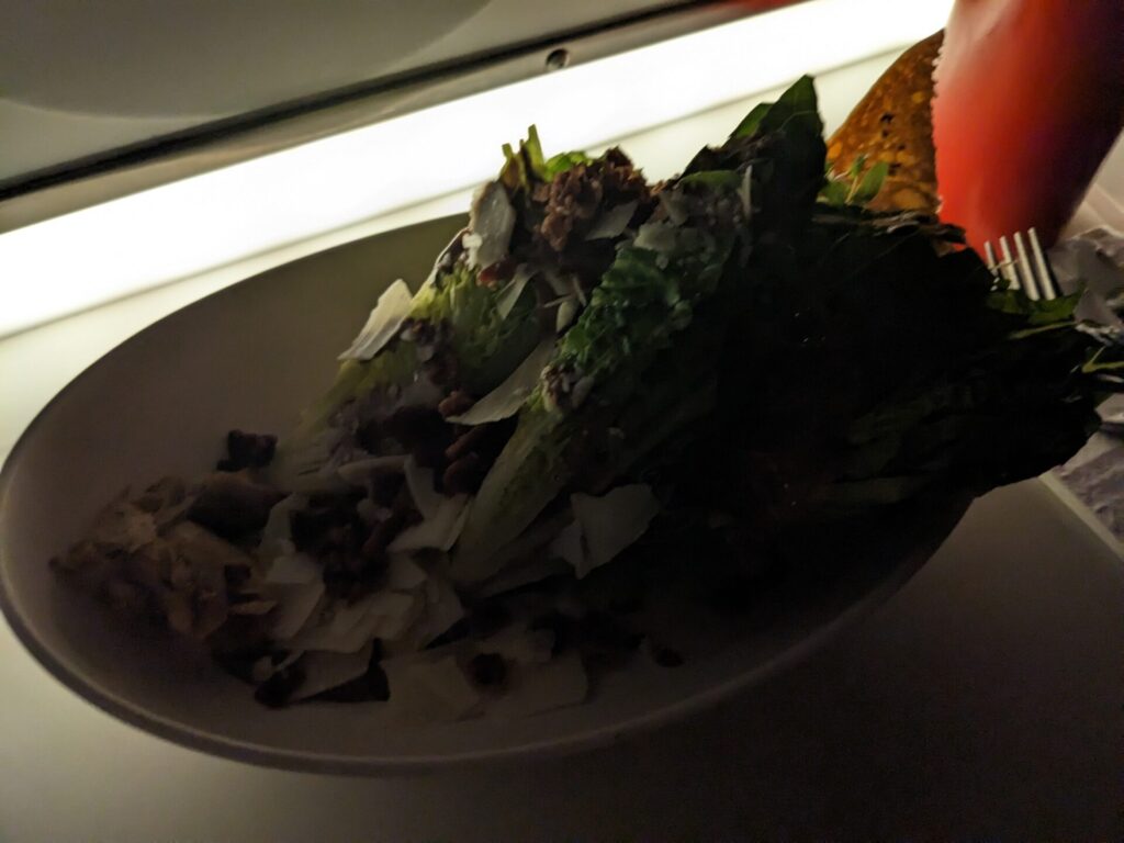 Black Garlic Caesar Salad