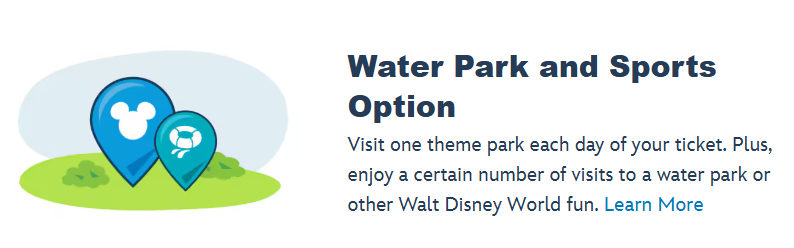 Water Park and Sports Option